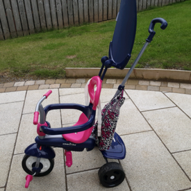 little tiger dash trike purple & black